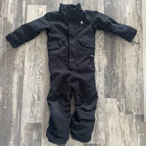 Burton Kids Black Snow Jumpsuit